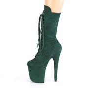 FLAMINGO-1050FS Emerald Green F.Suede/Emerald Green F.Suede Mid-Calf Boot Pleaser US Size (Women's): 5