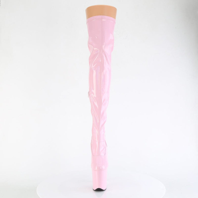 FLAMINGO-3000HWR Baby Pink Stretch Hologram/Baby Pink Hologram Pleaser US Size (Women's): 5