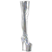 FLAMINGO-3000HWR Silver Stretch Hologram/Silver Hologram Pleaser US Size (Women's): 5