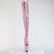 FLAMINGO-3021GP Baby Pink Glitter Patent/M Pleaser US Size (Women's): 5