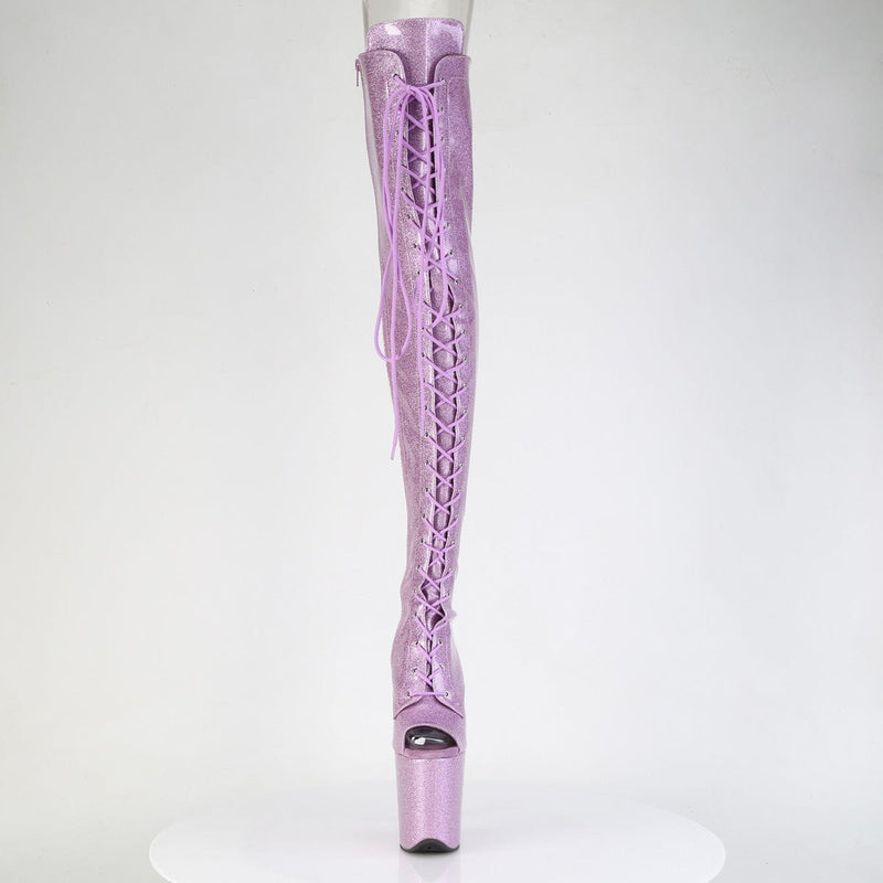 FLAMINGO-3021GP Lilac Glitter Patent/M Pleaser US Size (Women's): 5