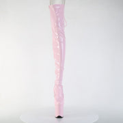 FLAMINGO-3850 Baby Pink Stretch Patent/Baby Pink Pleaser US Size (Women's): 5