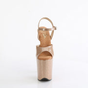 FLAMINGO-809GP Gold Glitter Patent/M Pleaser US Size (Women's): 5