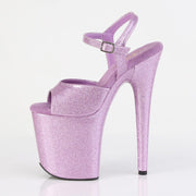 FLAMINGO-809GP Lilac Glitter Patent/M Pleaser US Size (Women's): 5