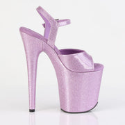 FLAMINGO-809GP Lilac Glitter Patent/M Pleaser US Size (Women's): 5
