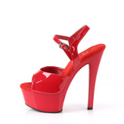 GLEAM-609 Red Patent/Red Pleaser US Size (Women's): 5