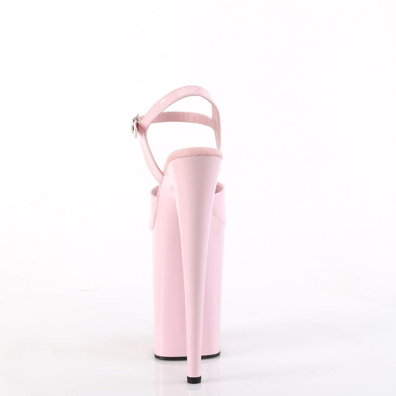 INFINITY-909 Baby Pink Patent/Baby Pink Pleaser US Size (Women's): 5