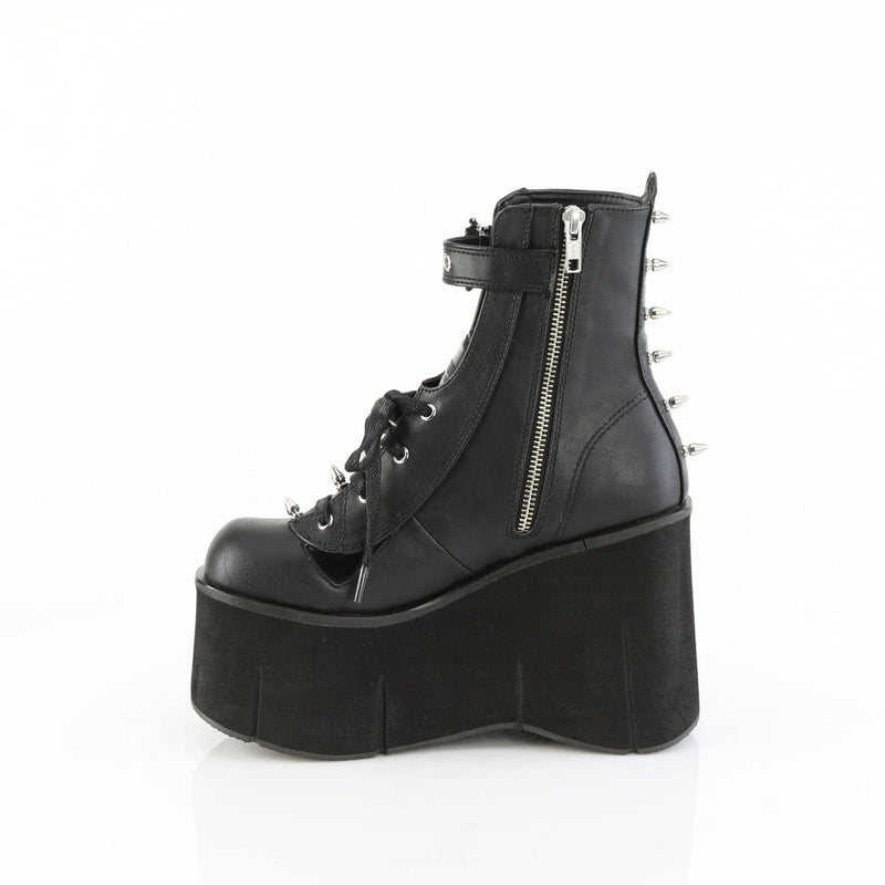 KERA-150 Black Vegan Leather Demonia US Size (Women's): 5