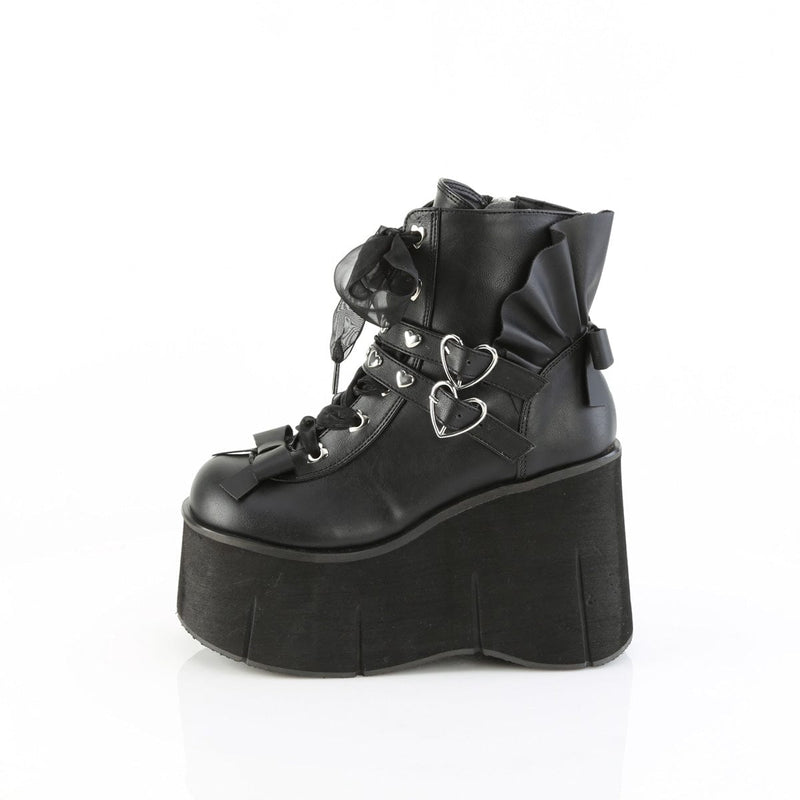 KERA-55 Black Vegan Leather Demonia US Size (Women's): 5