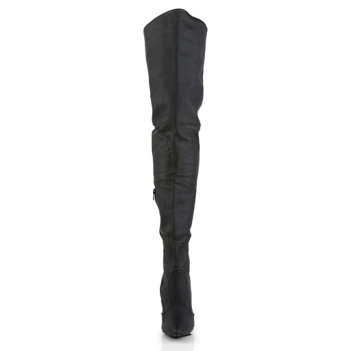 LEGEND-8899 Black Leather (P) Thigh Boot Pleaser US Size (Women's): 10