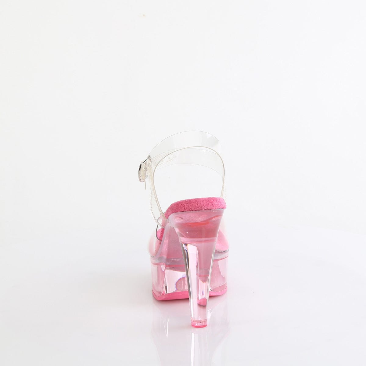 MARTINI-508 Clear-Pink/Pink Tinted Fabulicious US Size (Women's): 6