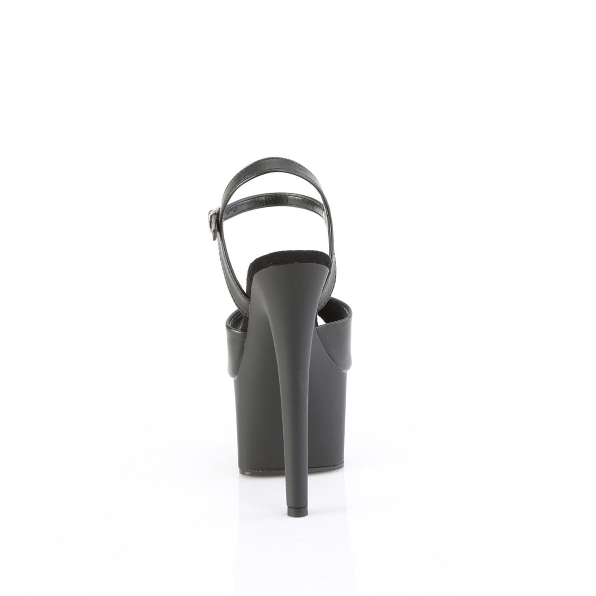 PASSION-709 Black Faux Le/Black Matte Pleaser US Size (Women's): 5