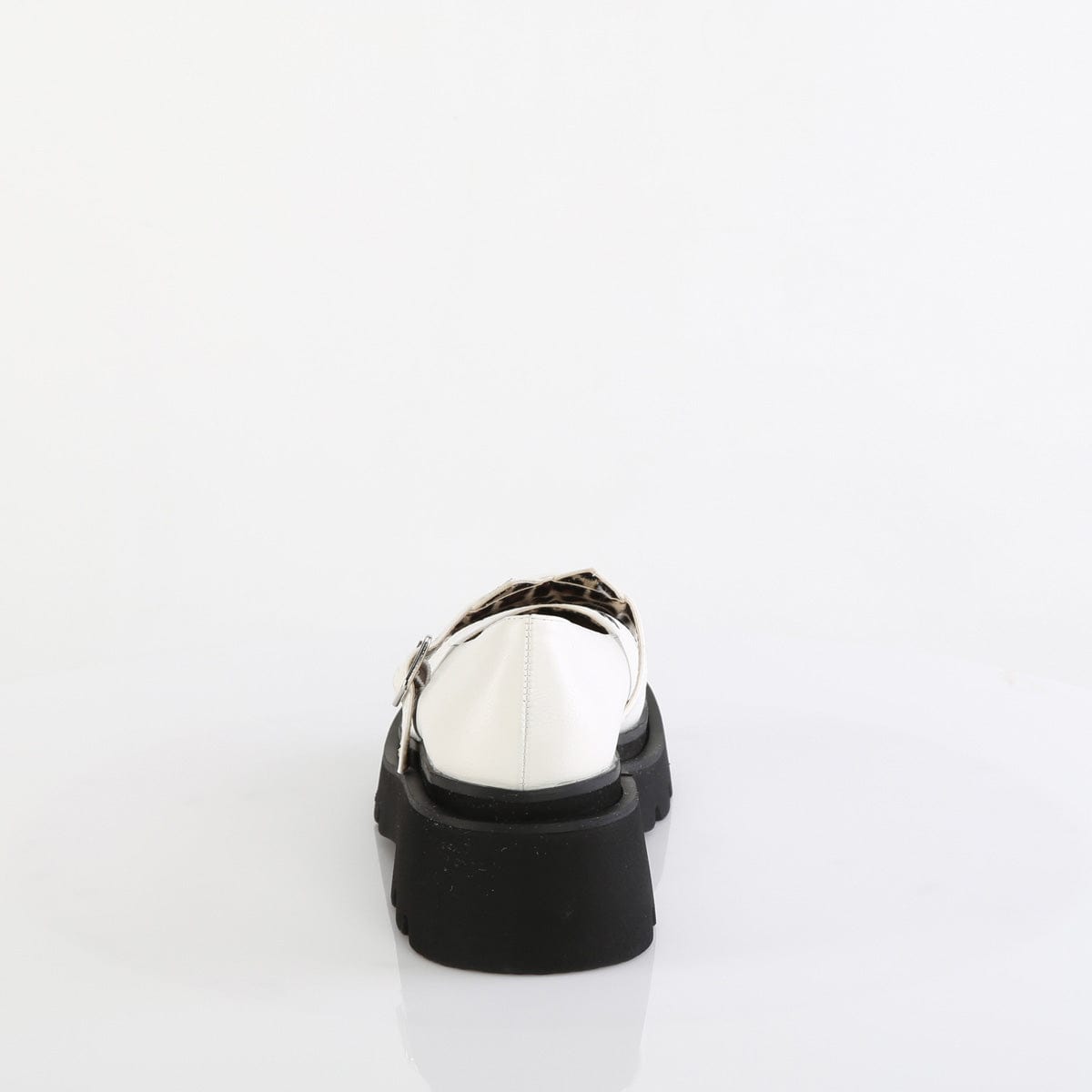 RENEGADE-56 White Vegan Leather Demonia US Size (Women's): 6