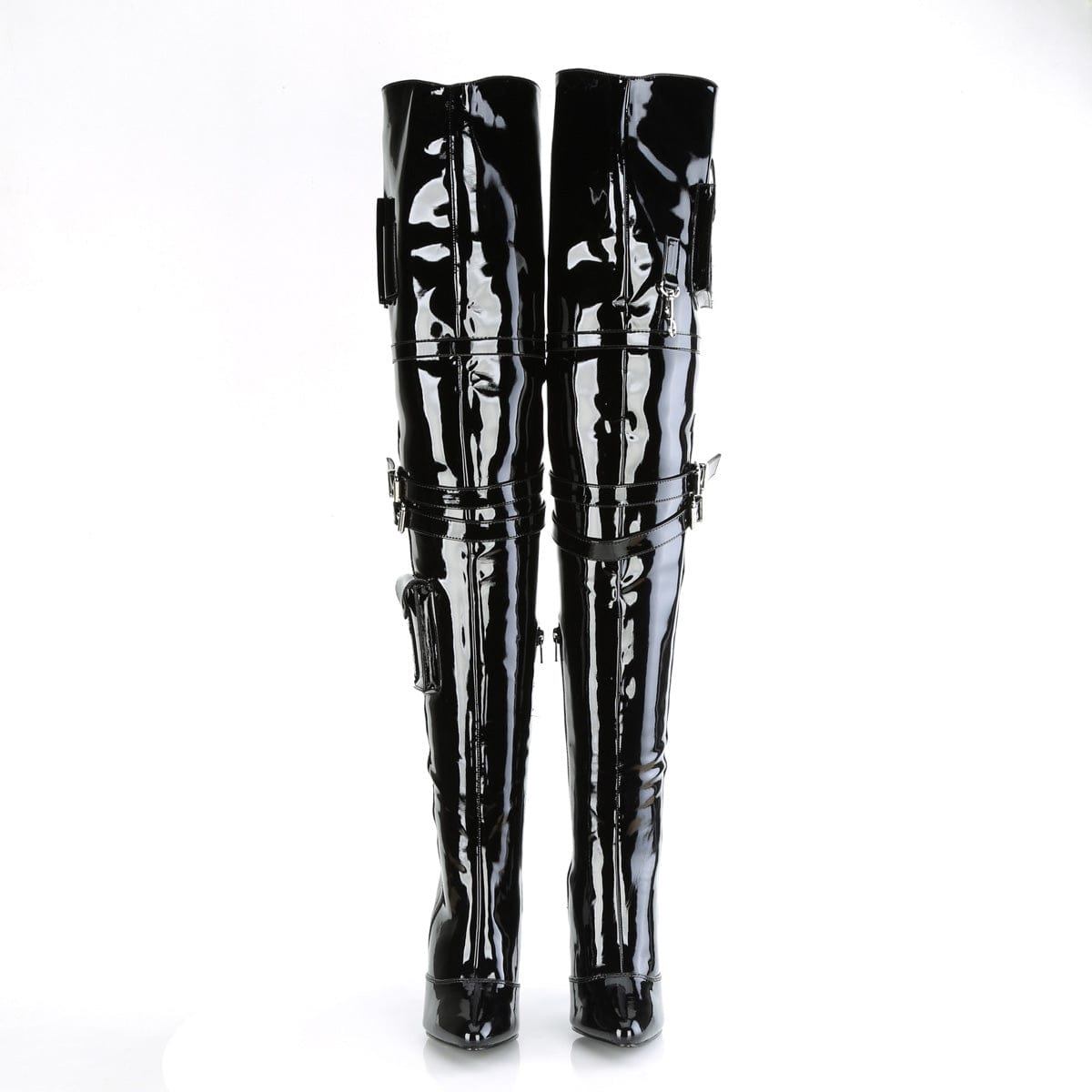 SEDUCE-3019 Black Patent Pleaser US Size (Women's): 6