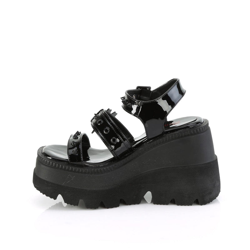 SHAKER-13 Black Patent Demonia US Size (Women's): 5