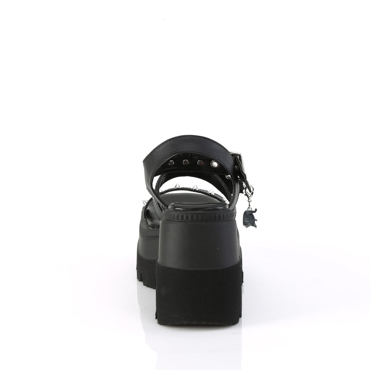 SHAKER-13 Black Vegan Leather Demonia US Size (Women's): 5