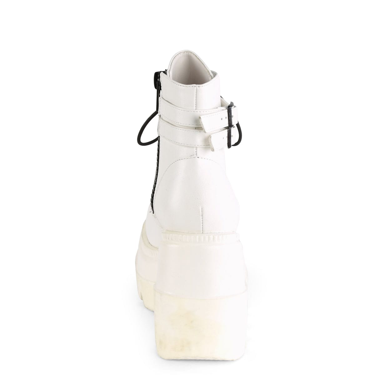 SHAKER-52 White Vegan Leather Shoes Demonia US Size (Women's): 5