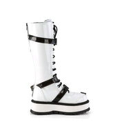 SLACKER-260 White Patent Demonia US Size (Women's): 6