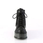 SLACKER-55 Black Vegan Leather Demonia US Size (Women's): 6