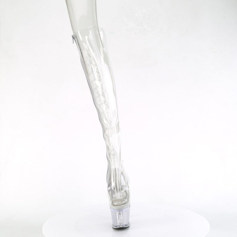 SPECTATOR-3019C Clear/Clear Pleaser US Size (Women's): 6