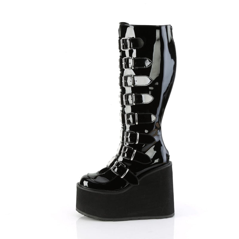SWING-815WC Black Patent Demonia US Size (Women's): 6