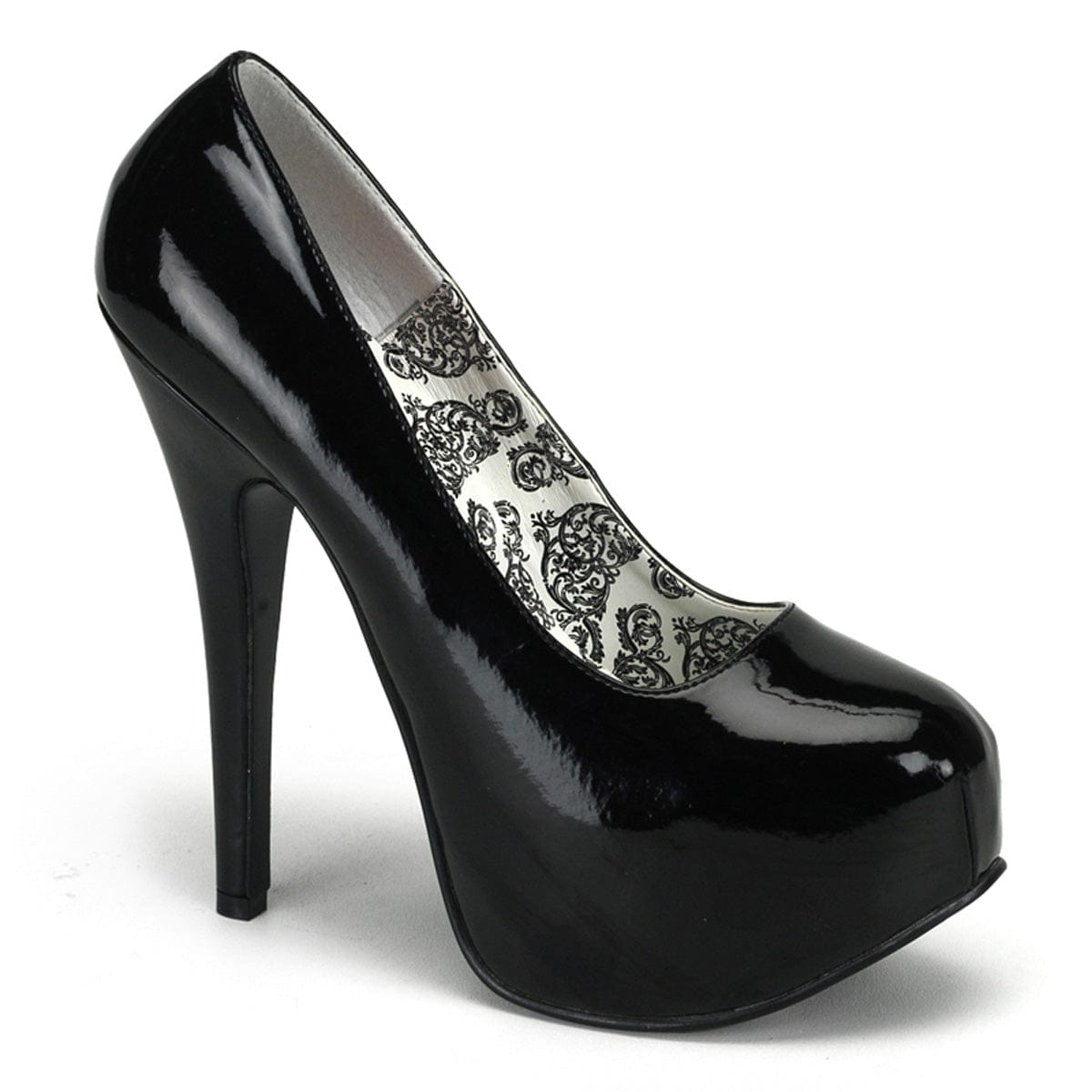 TEEZE-06 Black Patent CURRENT Bordello US Size (Women's): 6