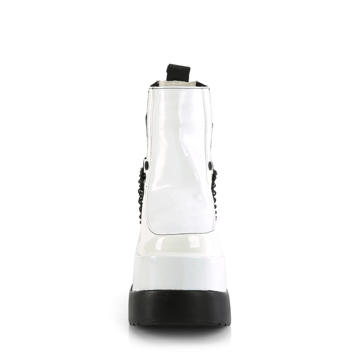 VOID-50 White Hologram Patent Demonia US Size (Women's): 6