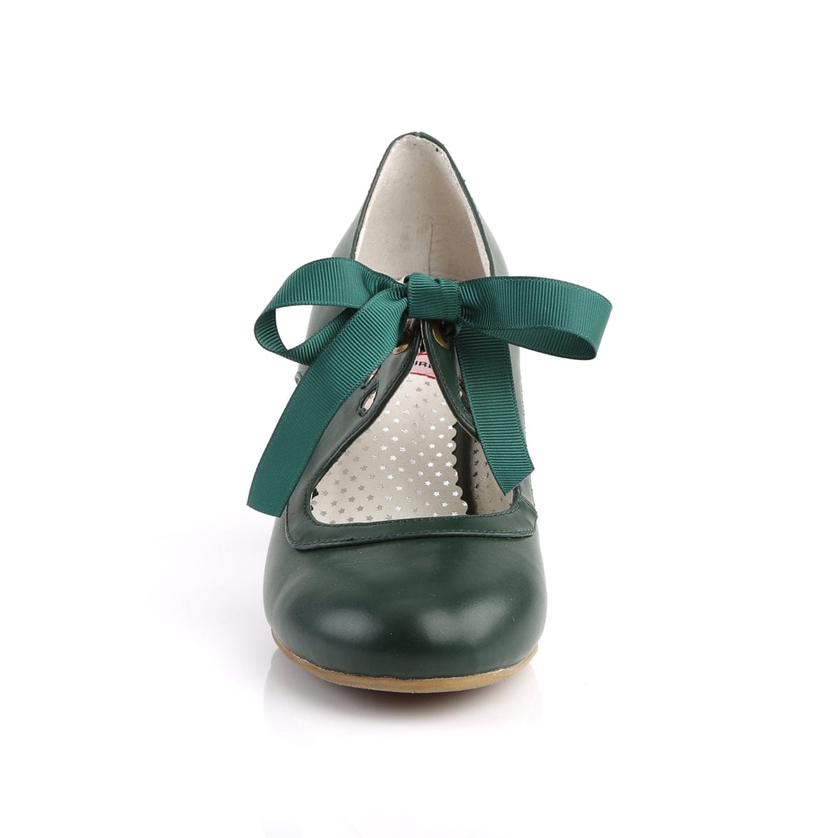 WIGGLE-32 Dark Green Faux Leather Pin Up Couture US Size (Women's): 5
