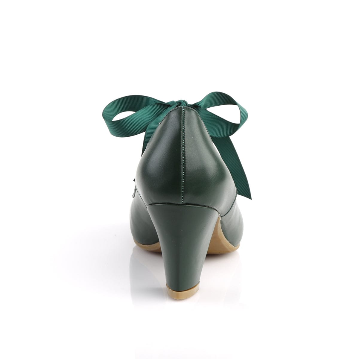 WIGGLE-32 Dark Green Faux Leather Pin Up Couture US Size (Women's): 5